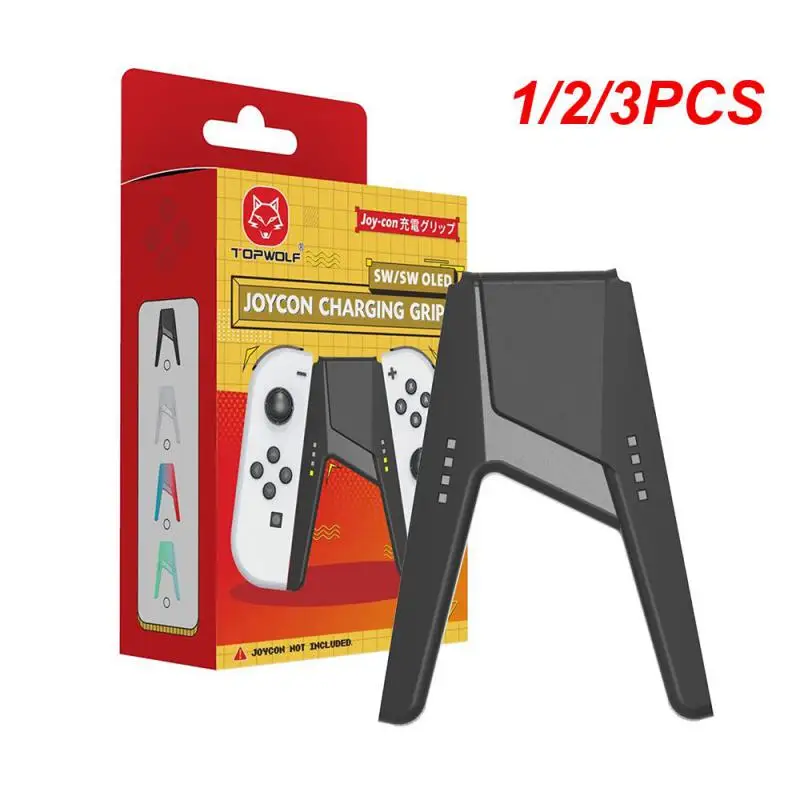 Impugnatura A Forma Di V 1/2/3Pcs Per Switch Joycon Controller Dock Per Switch Dock Station Per Supporto Per Supporto Per Gamepad Ns