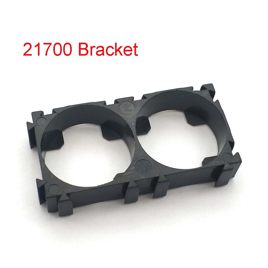21700 Portabatterie 21700 Staffa Di Sicurezza Delle Celle Staffe In Plastica Antivibranti 2 Slot Per 21700 Batterie