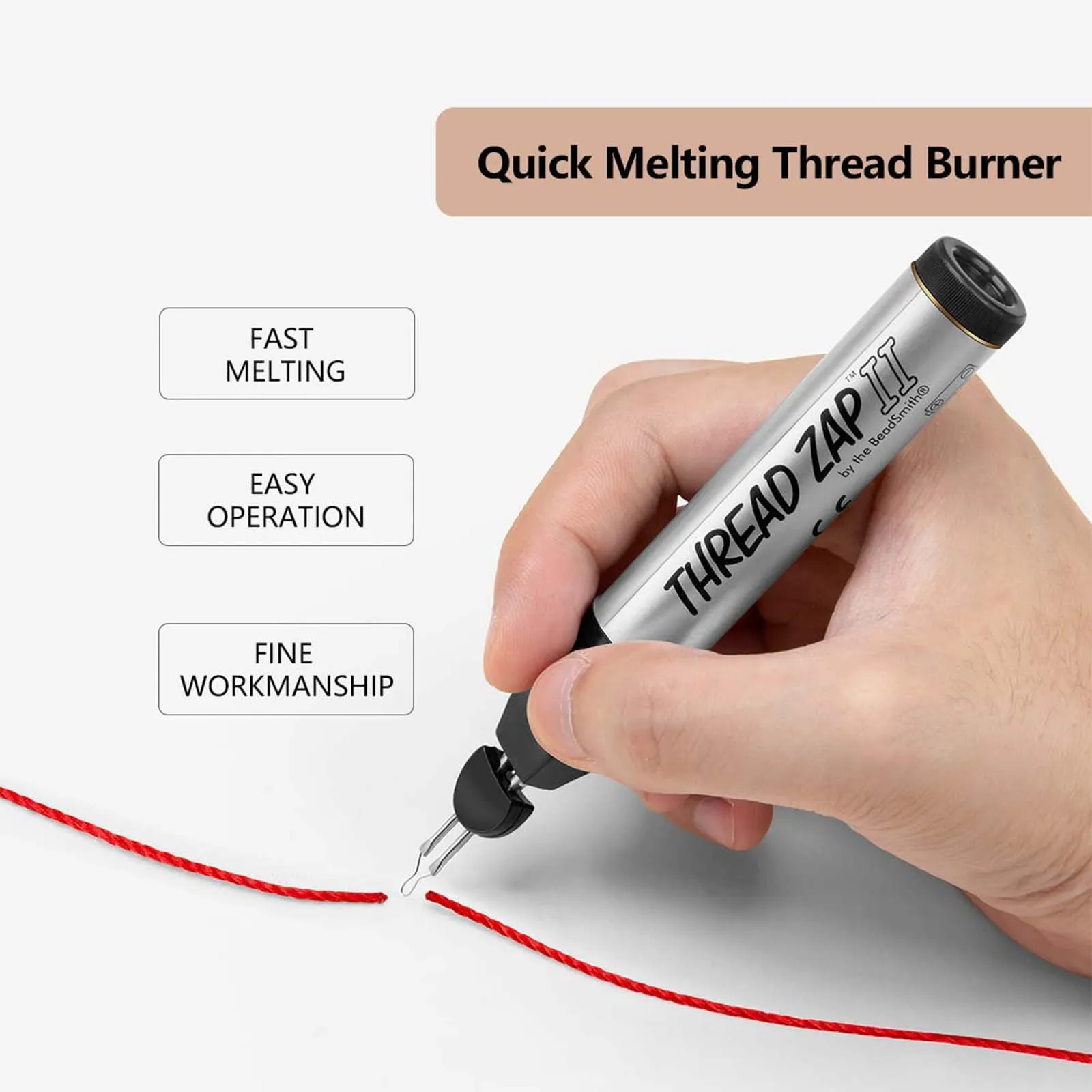 Thread Zapper Thread Burner Burning End Of Thread Heating Wire Welding Wax Pencil Pen Line Burner Wire Zap Ii Per Saldatura Fusion