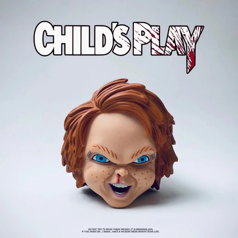 Originale Mezco Garage Kit 8Cm Children'S Play - Chucky Head Sculpt Modello Da Collezione Giocattolo Sciolto