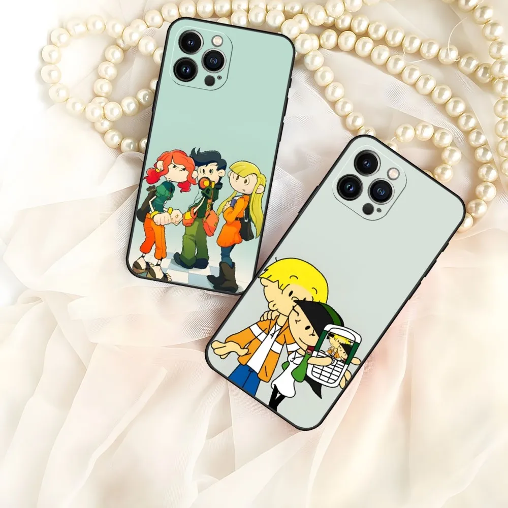 Custodia Per Telefono Per Bambini Next Door Per Iphone 15 13 Pro Max 14 Mini 12 11 Xs 6 6S 7 8 Plus Cover Posteriore Morbida In Silicone