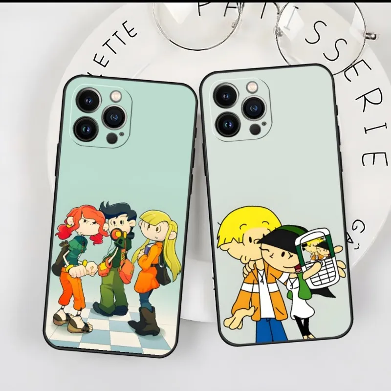 Custodia Per Telefono Per Bambini Next Door Per Iphone 13 Pro Max 14 Mini 11 12 Xr X Xs 6S 6 7 8 Plus Cover Posteriore Morbida In Silicone Di Lusso