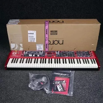 Originale Nuovo Nord Stage 3 88 Pianoforte Completamente Ponderato Hammer Action Keyboard Pianoforte Digitale