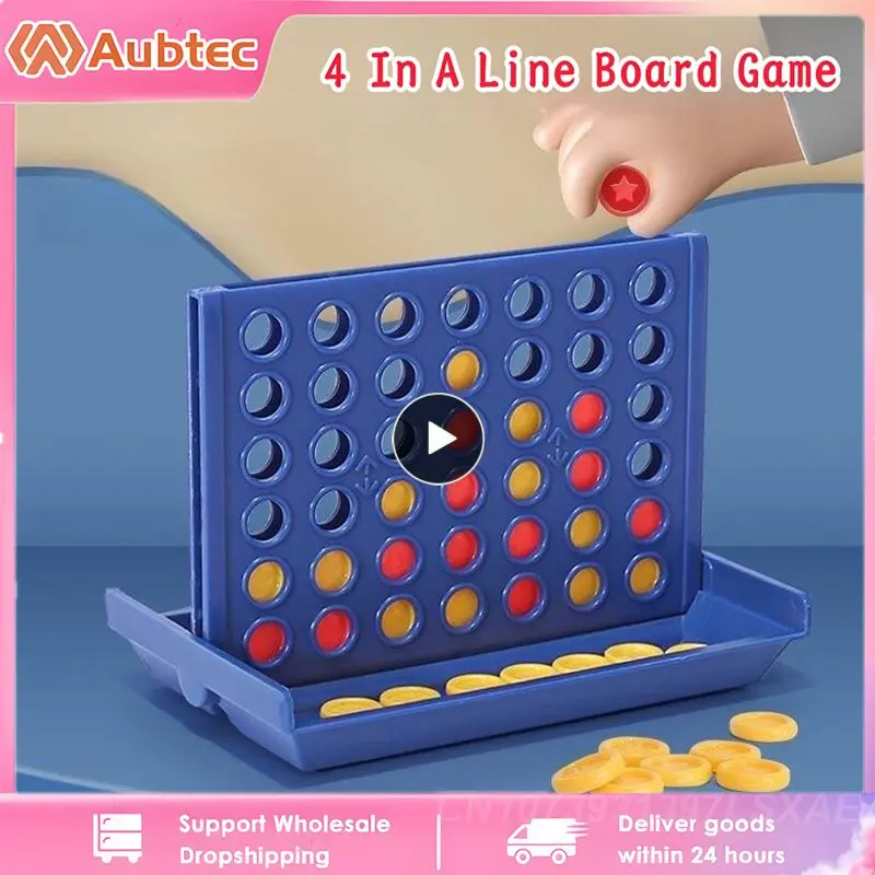 4 In Una Linea Gioco Da Tavolo Party Bingo Game Line Up Row Board Family Confetion Sea Battle Scacchi Giocattoli Educativi Per Bambini