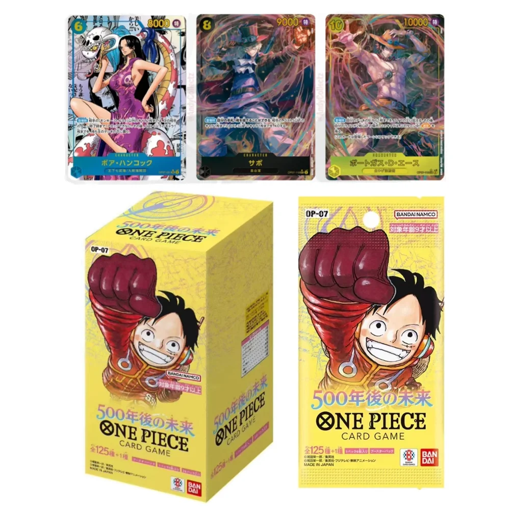 Original Japanese Booster Box One Piece Op-05/07 Il Futuro In Five Century Years Collection Rare Closed Gift Box Cards Opcg
