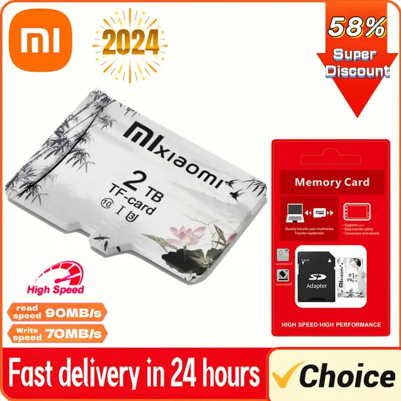 Xiaomi 2Tb Sd Card Originale Micro Memory Card C10 U3 4K Hd Trans 128Gb Micro Tf Sd Flash Card Per Cam Gopro Dji Nintendo Switch