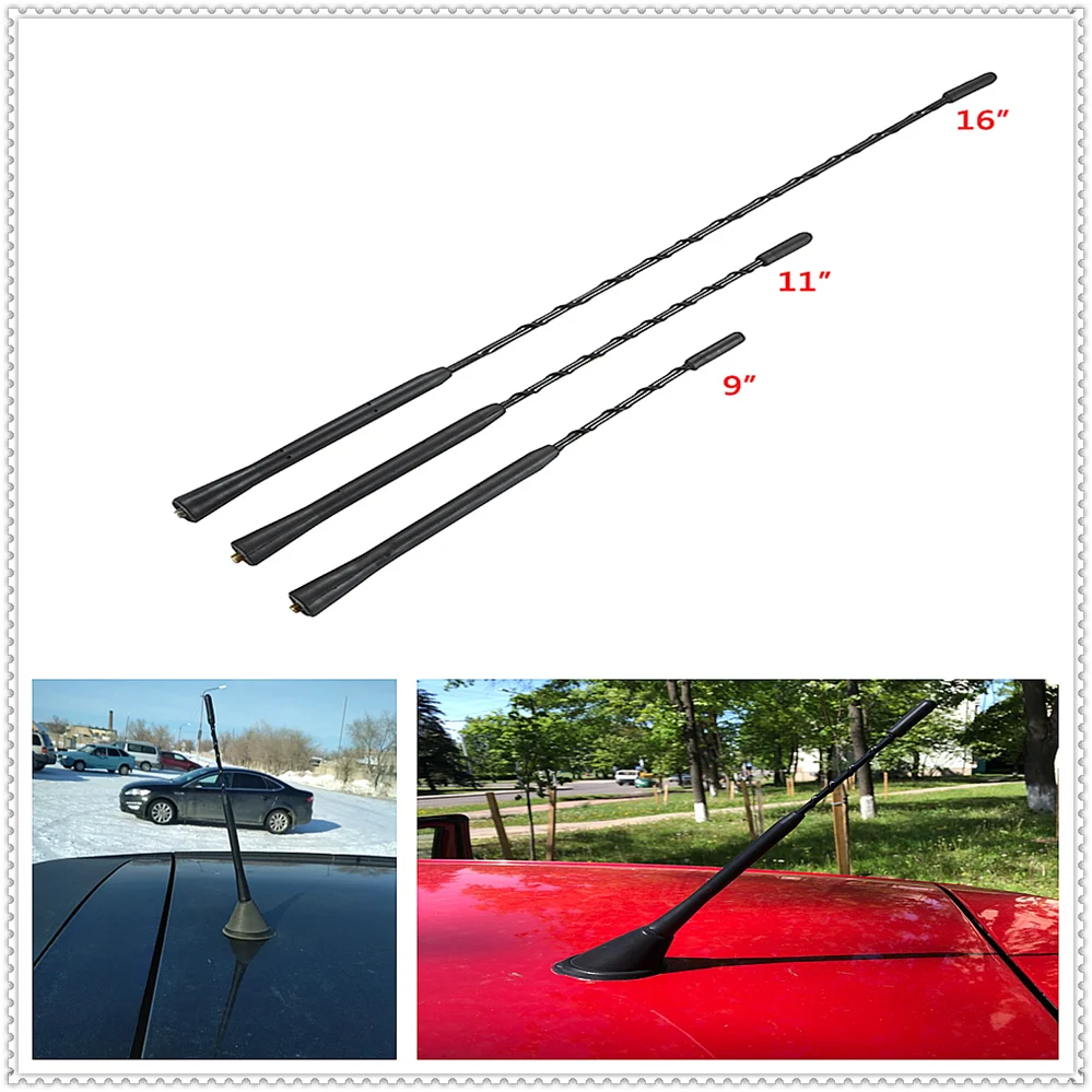 Auto Tetto Albero Frusta Stereo Radio Fm/Am Segnale Antenna Amplificata Antenna Per Alfa Romeo Giulietta Mito 147 169 Dacia Duster Lada K