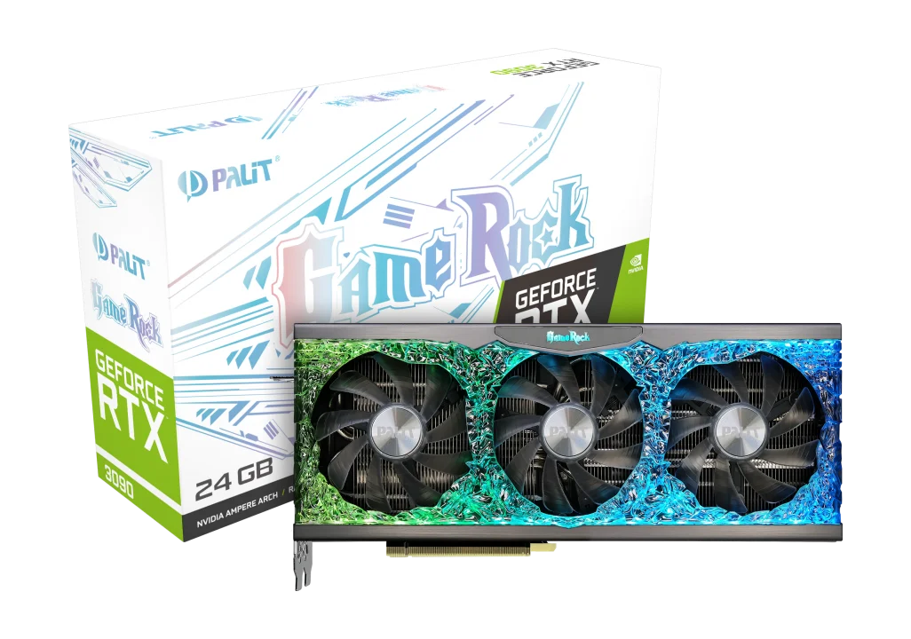 Scheda Grafica Palit Geforce Rtx 3090 Gamerock 24Gb Gddr6X