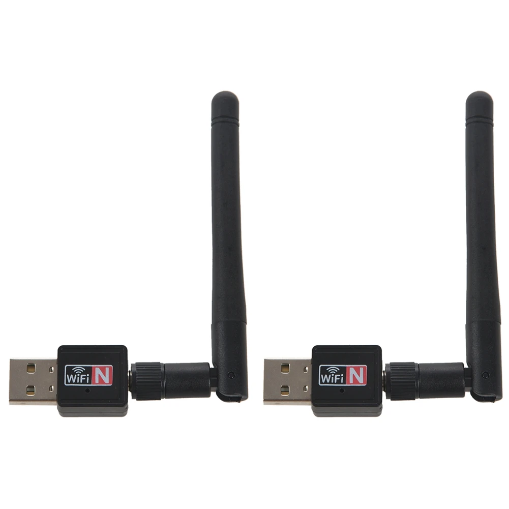 2X Mini Usb Wifi Adapter 150Mbps 2Db Wifi Dongle Mt7601 Ricevitore Wi-Fi Scheda Di Rete Wireless 802.11B/N/G