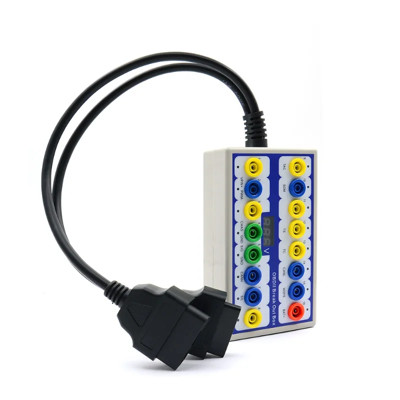 Professionale Auto Car Obd 2 Break Out Box Obd2 Breakout Box Obd Obdii Protocol Detector Rilevatore Di Connettori Diagnostici