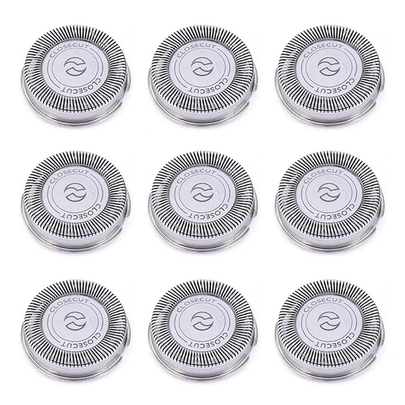 Confezione Da 9 Testine Di Ricambio Sh30 Per Philips Norelco Shaver Series 3000, 2000, 1000 E S738, Con Lame Affilate Durevoli