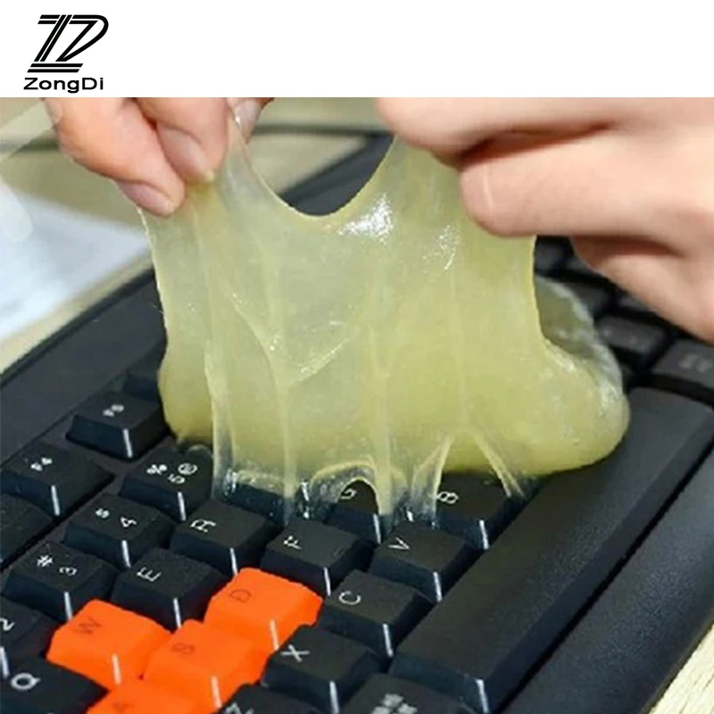 Zd 1Pc Car Pc Laptop Keyboard Clean Glue Pulizia Automatica Per Renault Captur Clio 4 Jeep Chevrolet Cruze Aveo Hyundai Accessori