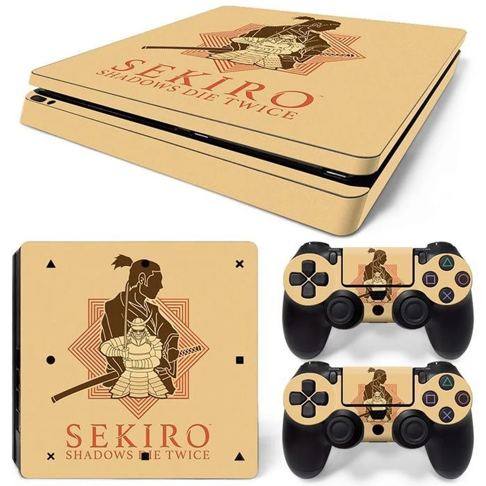 Per Ps4 Slim Sekiro: Shadows Die Twice Skin Vinyl Sticker Decalcomania Cover Console Dualsense Controller Adesivo Protettivo Antipolvere