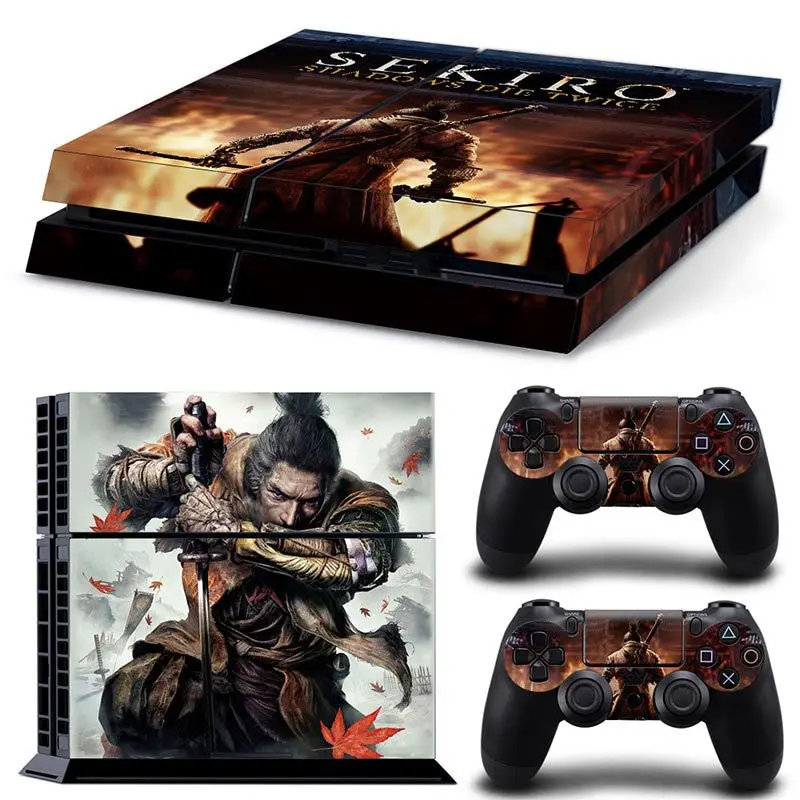 Per Ps4 Sekiro: Shadows Die Twice Pvc Skin Vinyl Sticker Decalcomania Cover Console Dualsense Controller Adesivo Protettivo Antipolvere