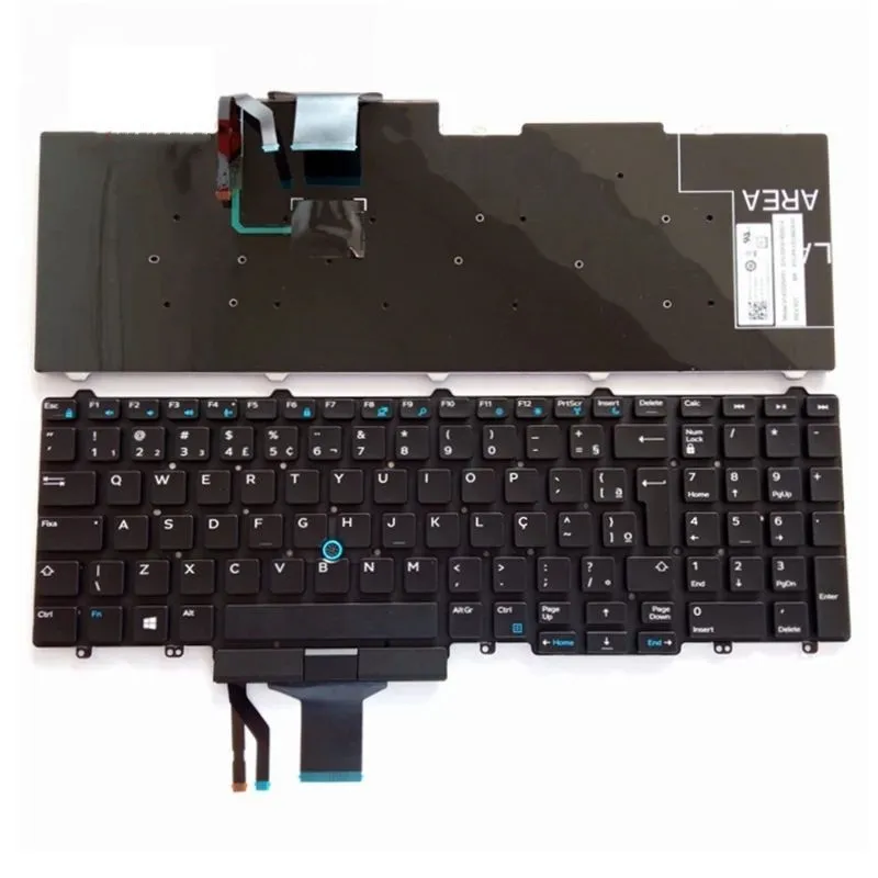 Tastiera Sp/Ru/Br Per Dell Latitude E5550 5550 E5570 5580 7510 3510 M3510 3520 7520 7720 7710 Brasile Pk1313M4B35 06 Jy07