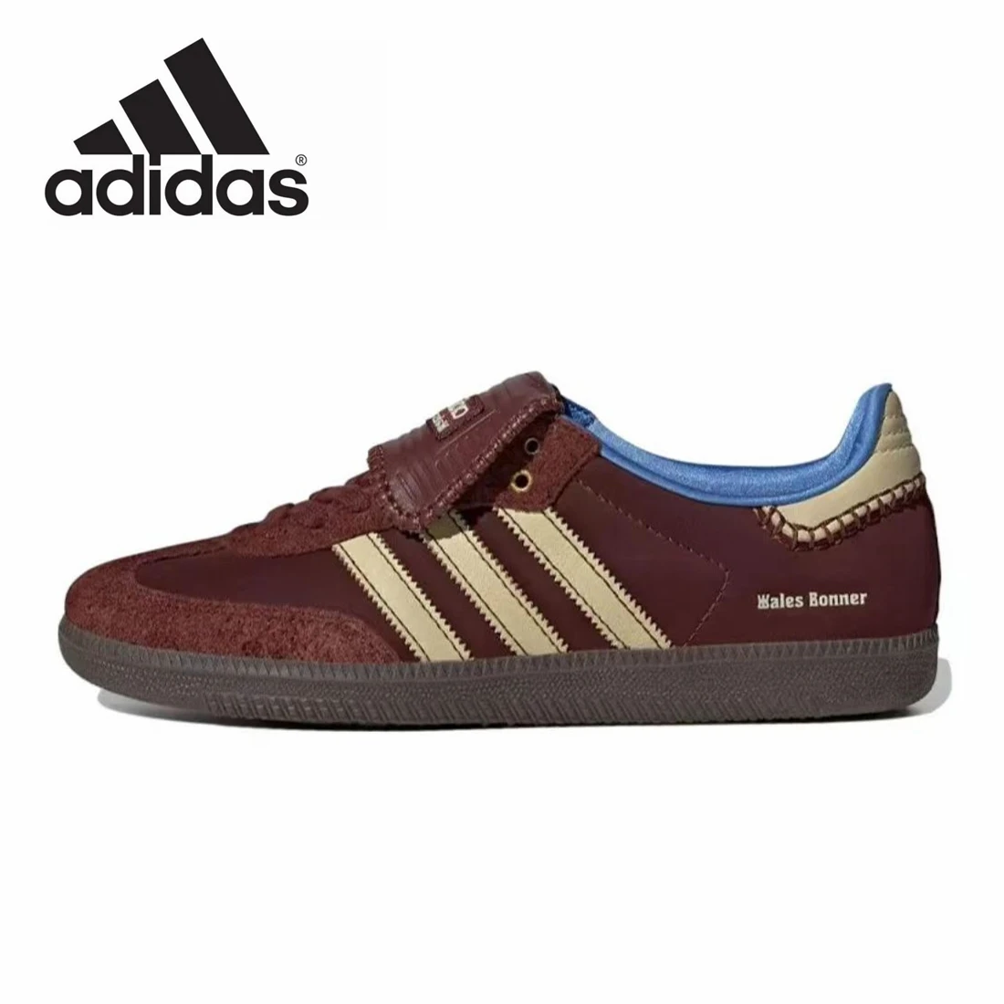 Adidas Samba Nylon Galles Bonner Fox Brown German Training Gazelle Shoes Retro Versatile Sport E Casual Board Shoes Sneakers