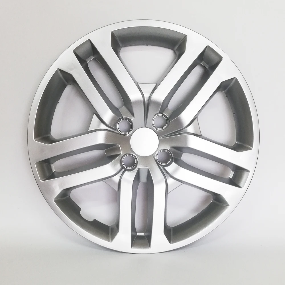 Tappo Ruota Da 16 Pollici Per Renault Clio 4 Coprimozzo Argento E Nero Coprimozzo 4 Pezzi Coprimozzo Flessibile Infrangibile Parte Ruota 614