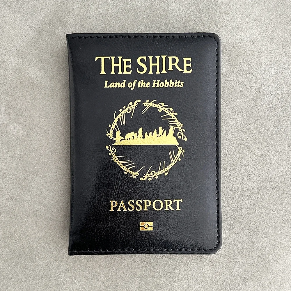 Fodera Per Passaporto Dello Hobbit, Accessori Da Viaggio, Regali Per La Famiglia, Porta Passaporto Del Regno Delle Fate Hobbiton