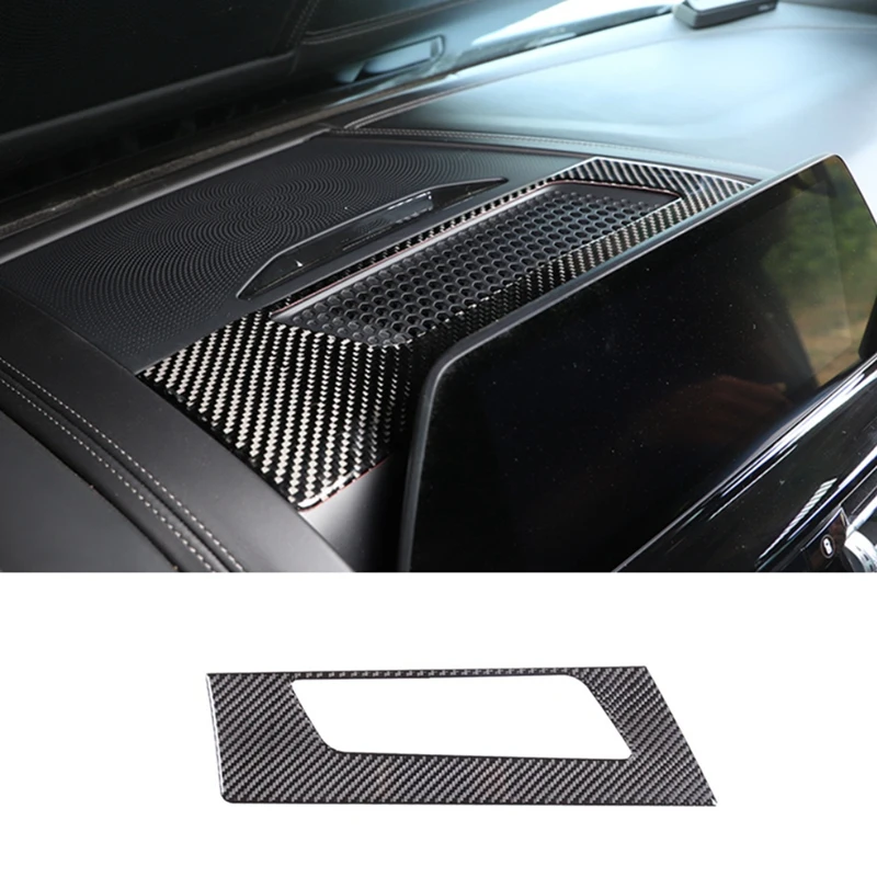 Car Dashboard Speaker Frame Cover Sticker Trim Dashboard Speaker Cover Per Bmw Serie 8 G14 G15 G16 2019-2022