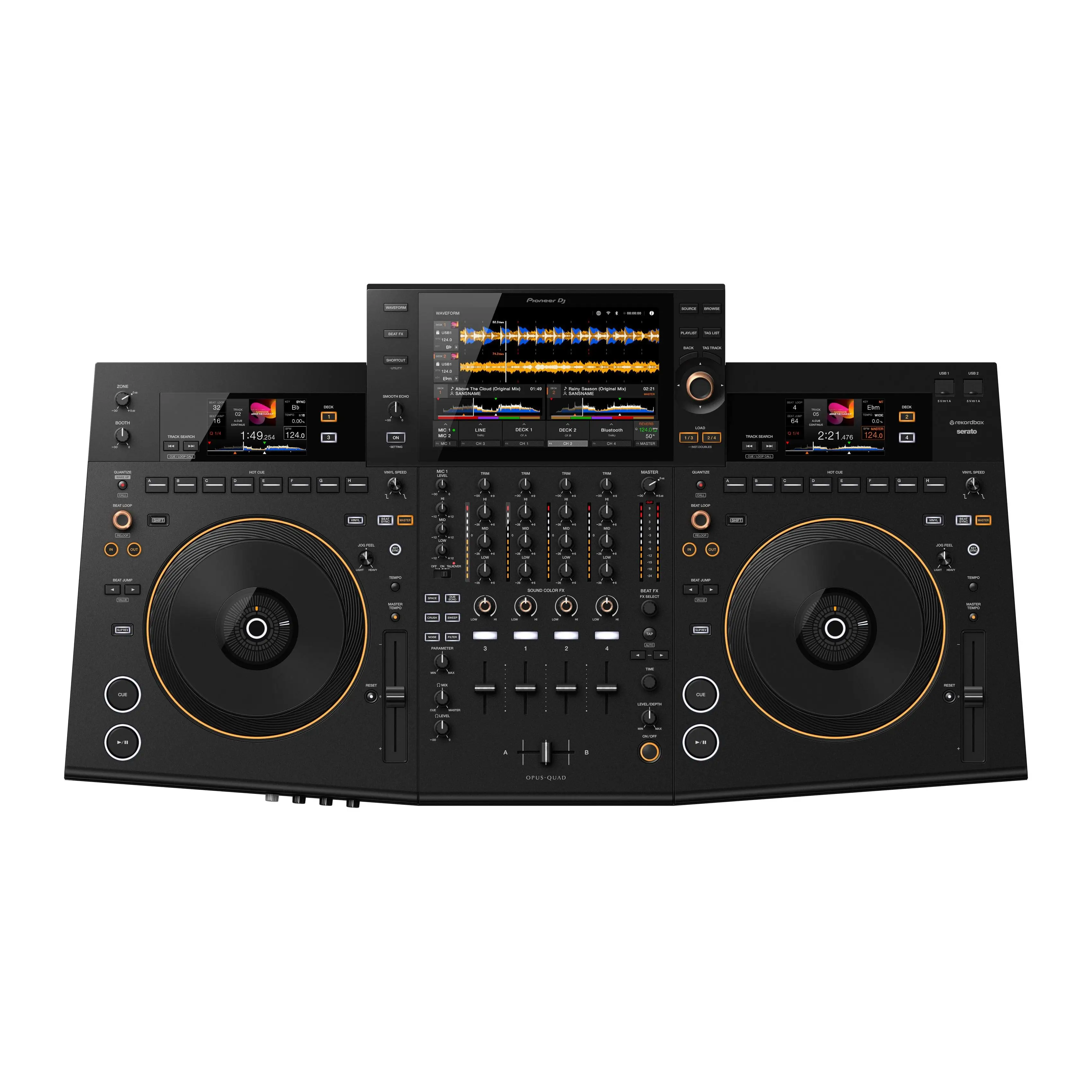 Autentiche Vendite Pioneer Dj Opus-Quad Sistema Dj Autonomo A 4 Canali