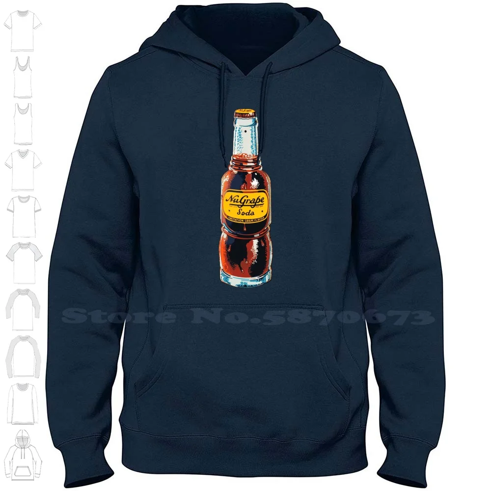 Nu-Grape Soda Streetwear Sport Felpa Con Cappuccio Felpa Orangette Drink Ski Cherry Cola Coca Coke Root Beer Faygo Crush Orange Grape