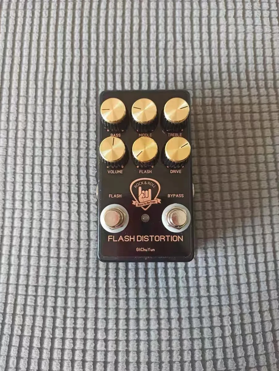 Lilt Guitar Pedal Distorsione Flash Distorsione Britannica Single Block Effector Marshall Pedale Di Distorsione Ad Alto Guadagno