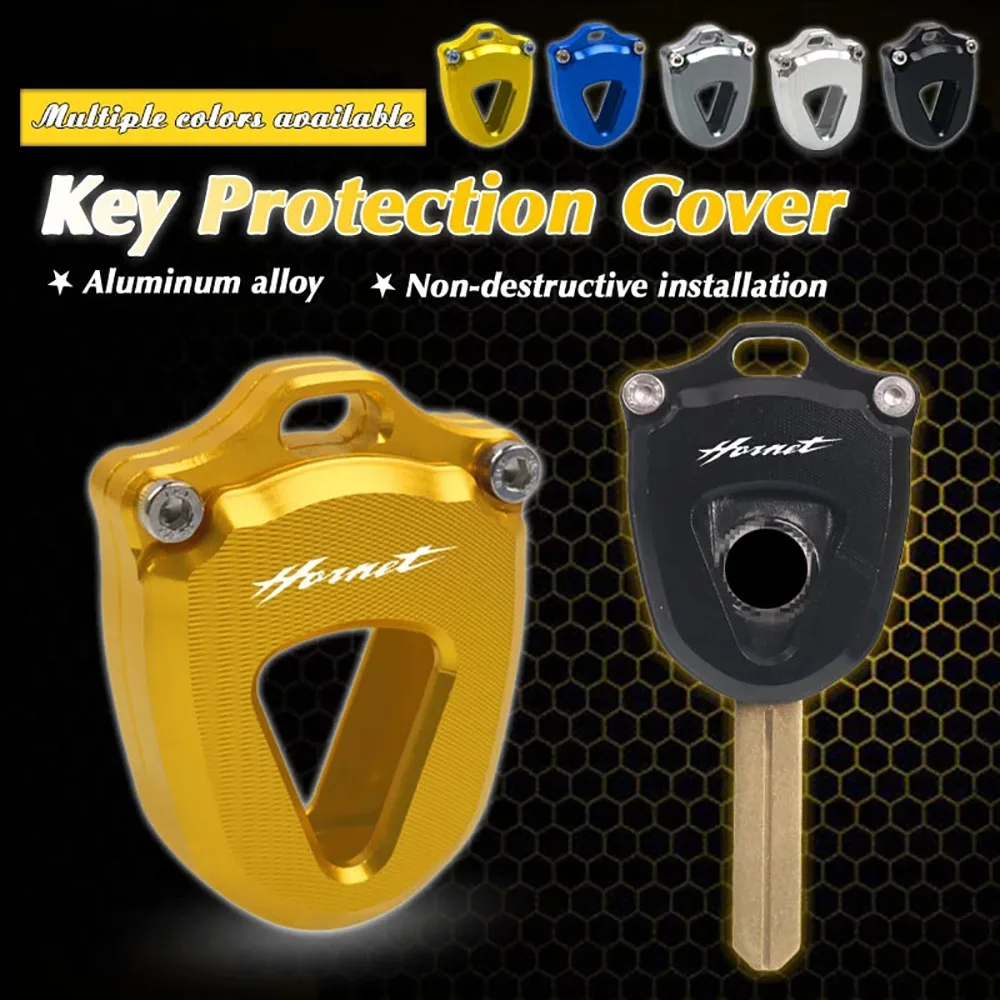 Logo Hornet Motorcycle Accessories Key Cover Case Shell Keys Protection For Honda Cb600F Cb 600 F Hornet Cb600 2007-2013