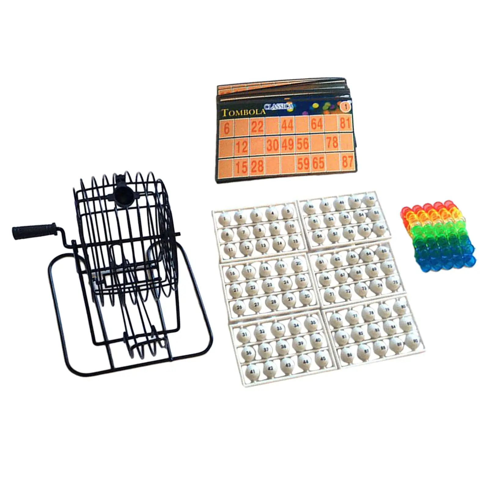 Gioco Di Bingo Tradizionale Classico Vintage Professionale In Metallo Bingo Set Macchina Da Bingo Giocattolo Per Feste Viaggi A Casa Bingo Hall Holida