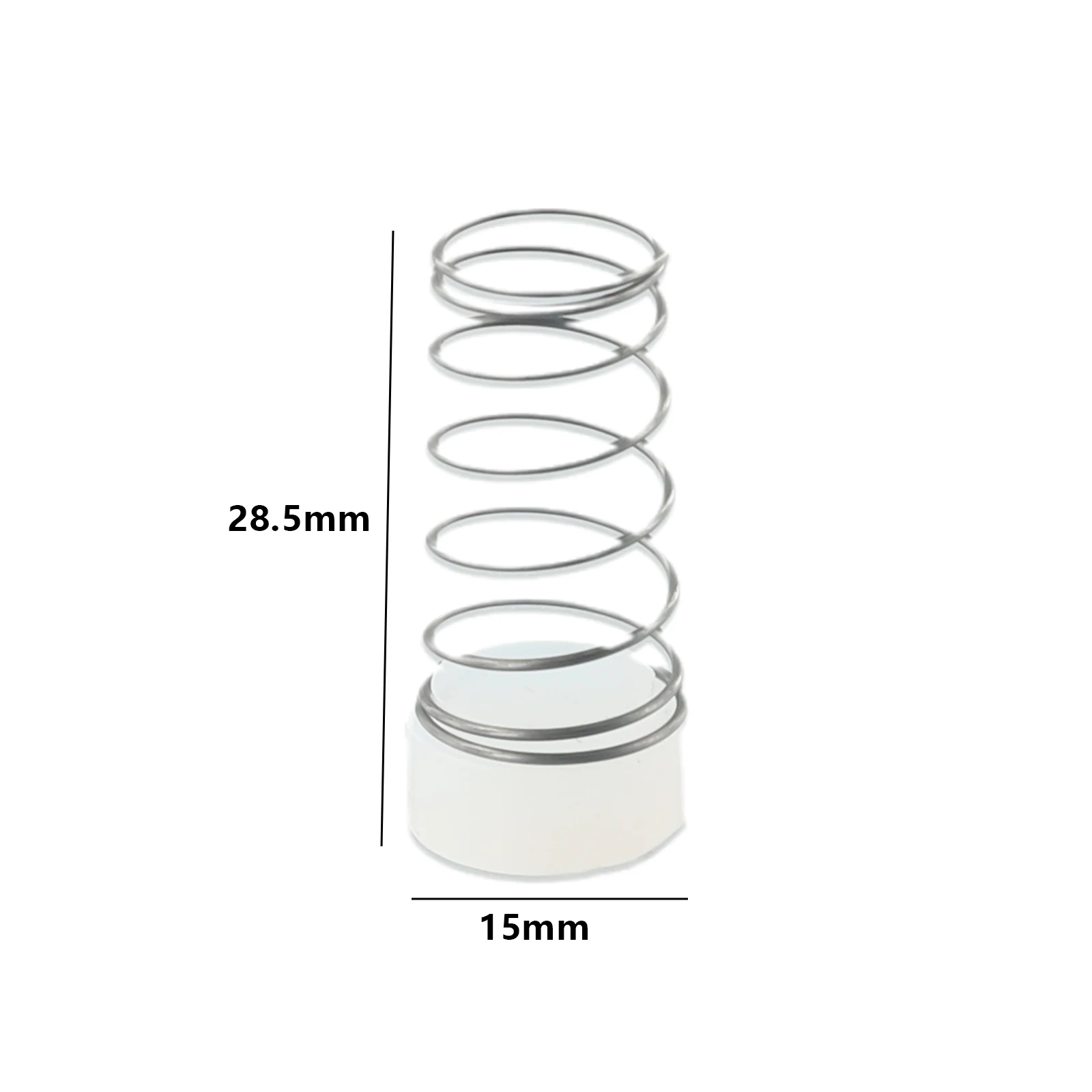 Nice Portable Seal Pad Spring Parts Rubber + Metal Spring Set 1 Set 15/23/25/27Mm Air Tools Attrezzatura Per Officina