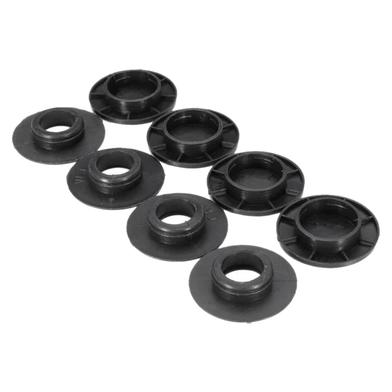 4X Tappetino Per Auto Clip Di Fissaggio Per Pavimenti In Moquette Impugnature Nice Black For-
