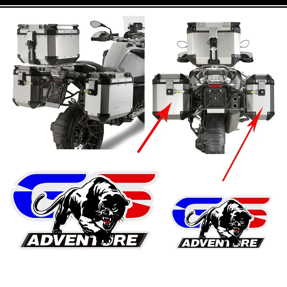 Per Bmw R 1250 1200 F 850 800 750 650 1100 Gs Gsa Hp Adesivi Adventure Trunk Bagagli Custodie In Alluminio Topcase