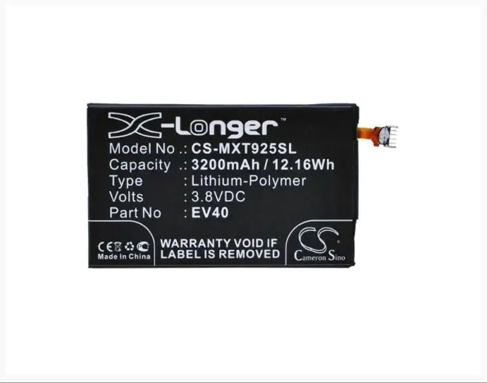 Cameron Sino 3200Mah La Batteria Per Motorola Droid Razr Hd Razr Maxx Hd Xt926 Ev40 Snn5913A Mobile, Smartphone Batteria