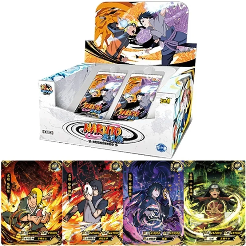 Kayou Genuine Naruto Boxes Booster Packs Scatola Da Gioco Per Carte Collezionabili Serie Completa Booster Pack Carte Da Collezione Regali