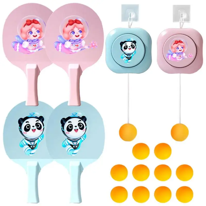 Set Da Allenamento Per Ping Pong Arazzi Per Interni Set Da Allenamento Per Ping Pong Palline Da Ping Pong Formazione Per Bambini Attrezzatura Da Ping 