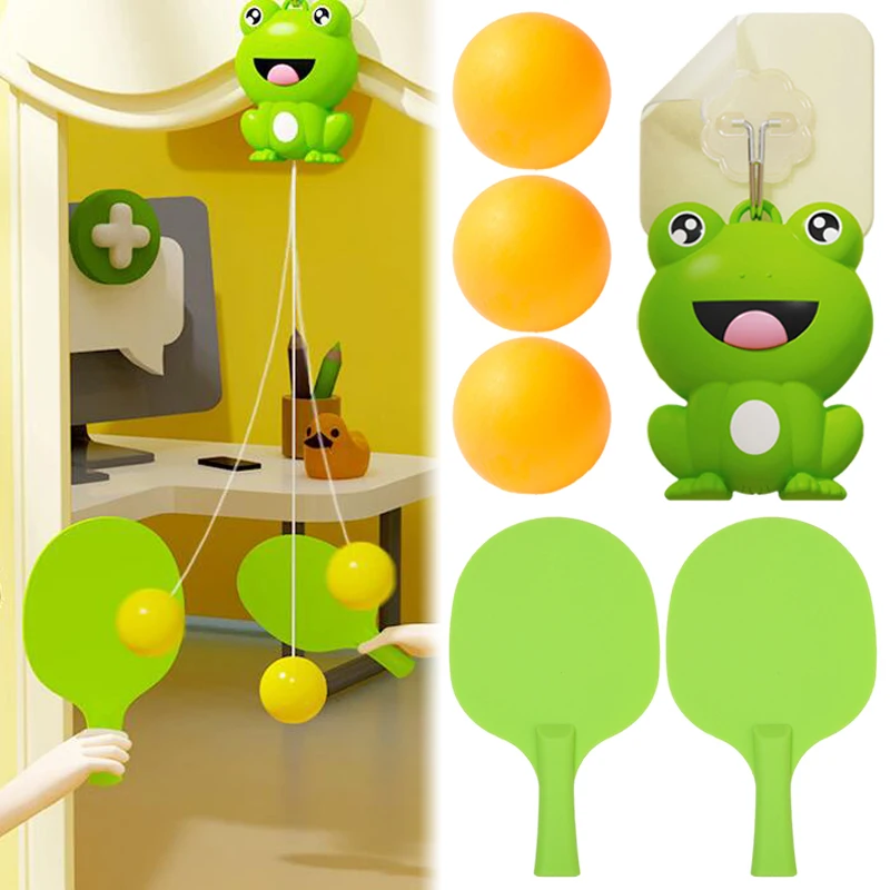 Allenatore Di Ping Pong Sospeso Appeso Esercizio Visivo Portatile Appeso Pallina Da Ping Pong Giocattolo Ping Pong Ball Trainer Per Bambini Bambino