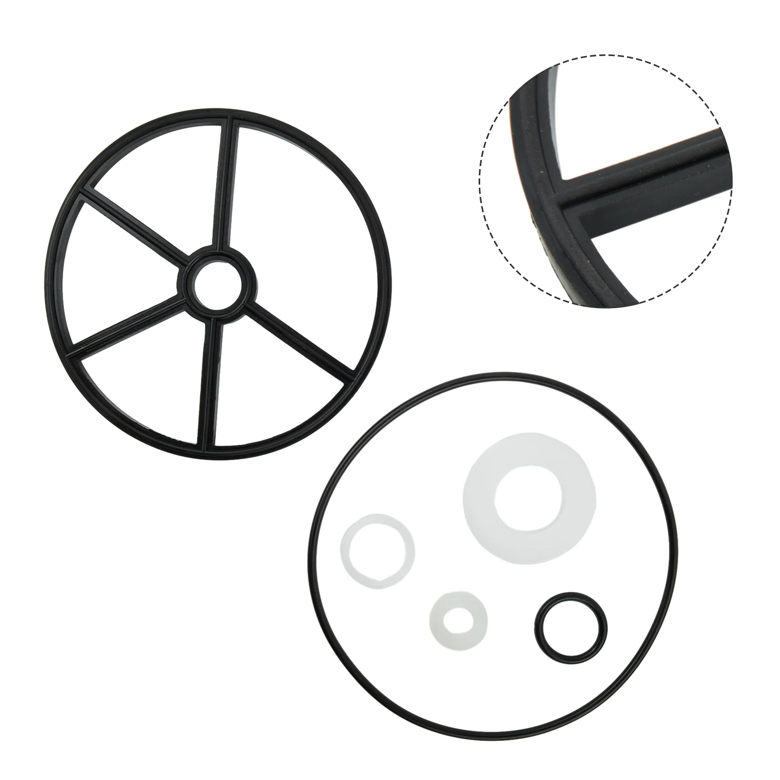Guarnizione Valvola Spx0715D E Guarnizione Sx200Z9 Per Set Vetro Spia Filettato Per Valvola Filtro Piscina Multiporta Hayward 2 Vario Flo
