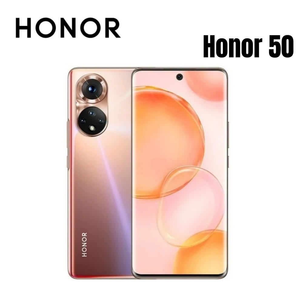 Huawei Honor 50 Smartphone 5G Global Rom 6.57 Pollici 108Mp Fotocamera 128Gb/256Gb Rom Telefoni Cellulari Android Google Play Cellulare
