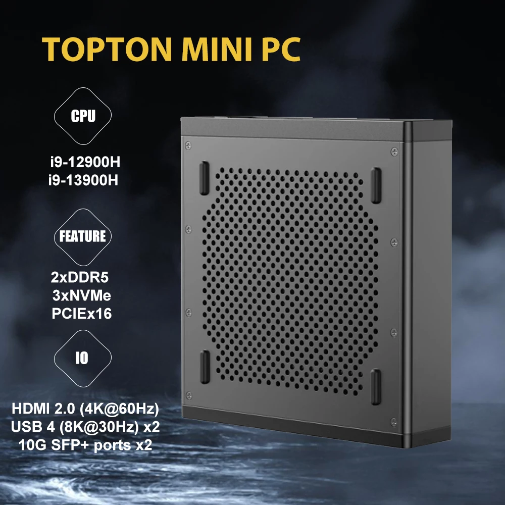 Minisforum Ms-01 Workstation I9 13900H I9-12900H It Guida Professionale Ai Server, Archiviazione, Networking Workstation Di Fascia Alta