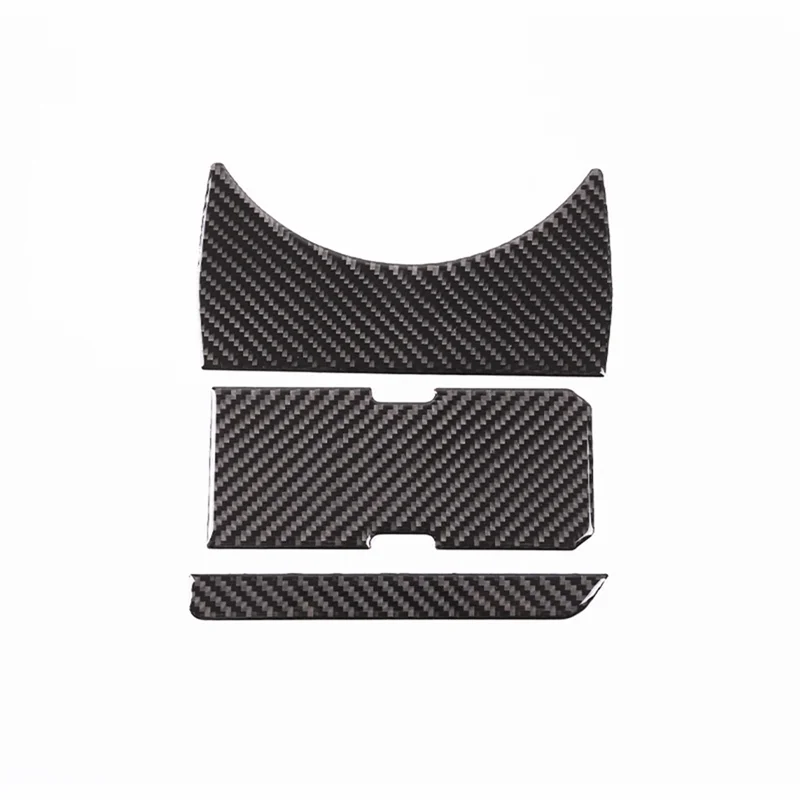Per Mazda Mx-5 2009-2014 In Fibra Di Carbonio Car Central Control Slot Pad Cup Pad Trim Cover Sticker Interior