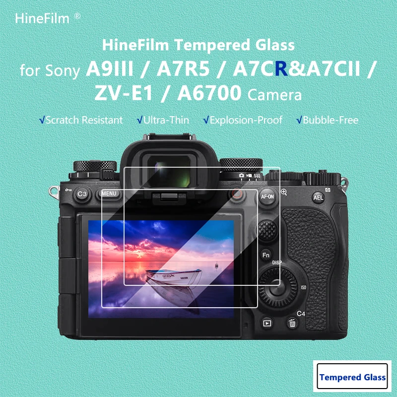 A9M3 A7C2 A7Cr A6700 Zv-E1 A7R5 Vetro Per Fotocamera 9H Vetro Temperato Durezza Schermo Lcd Vetro Per Fotocamera Sony A7Rv A7Cii A9Iii A7Cm2