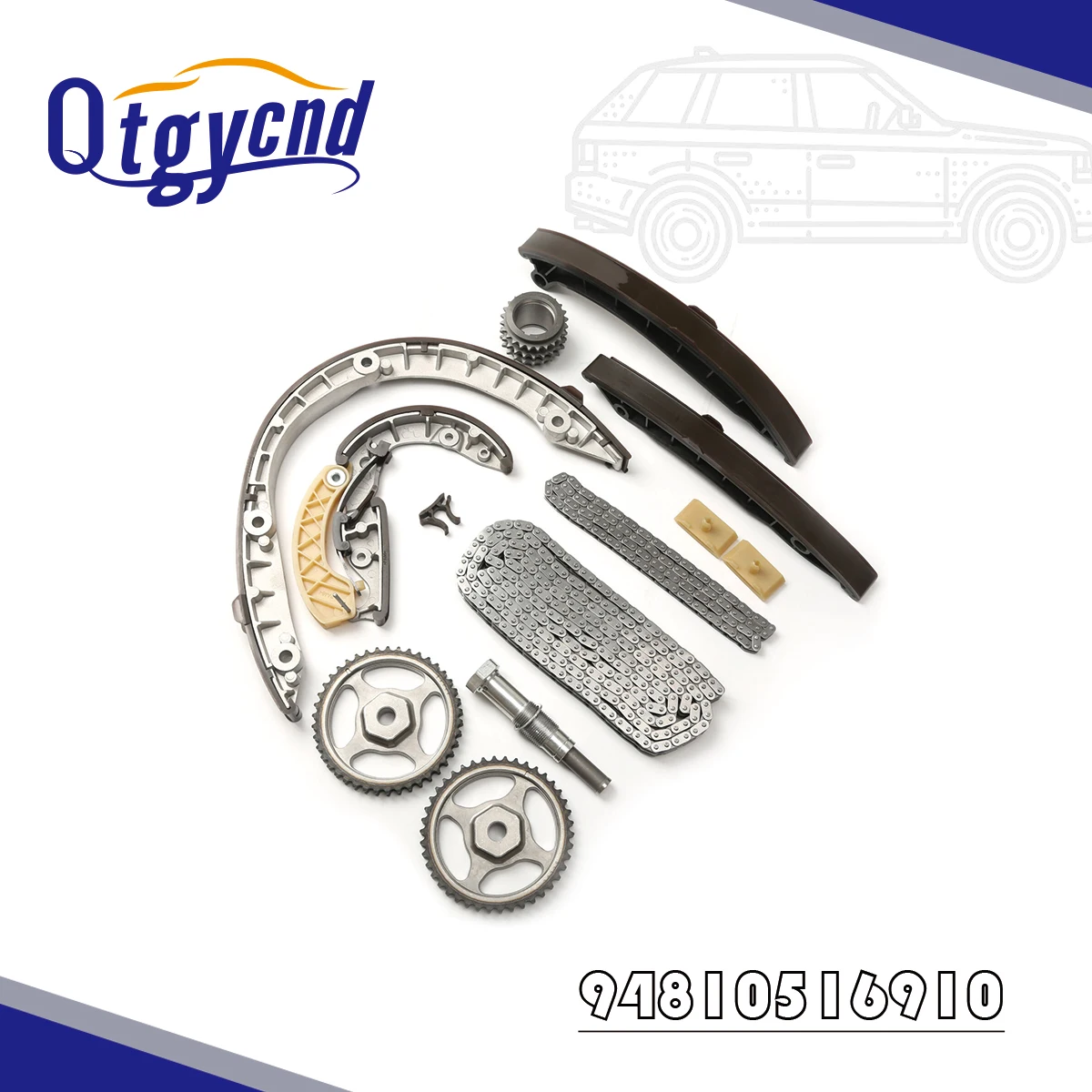 Guide Tendicatena Distribuzione Motore 94810725212 Kit Per Porsche Panamera 970 Turbo S 4.8L V8 V6 3.6L M46 94810516910