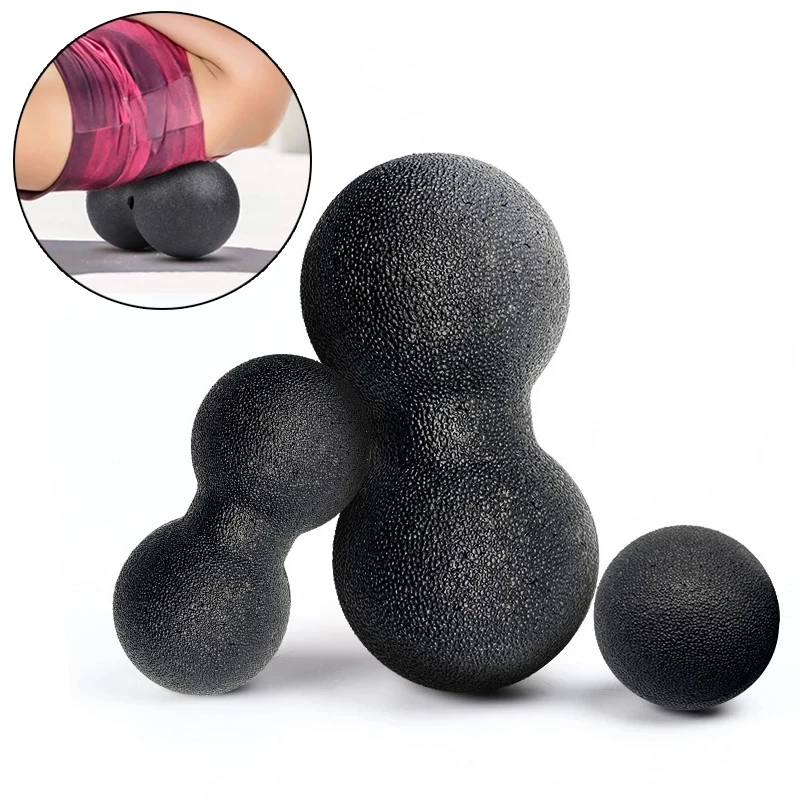 Mini Epp Fitness Ball Double Lacrosse Massage Ball Mobilità Palla Di Arachidi Per Rilascio Auto-Miofasciale Yoga Profondo Del Tessuto