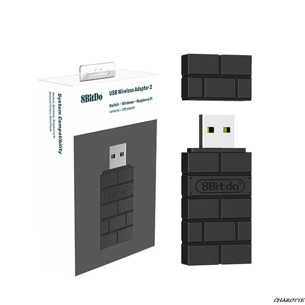 Ricevitore Adattatore Wireless Usb 8Bitdo Per Switch Adattatore Controller Wireless Di Dimensioni Portatili Per Controller Di Gioco