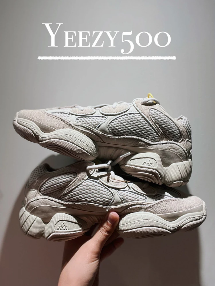 Adidas Originals Yeezy 500 Scarpe Da Corsa Per Uomo Donna Classici Blush Utility Black Outdoor Causal Sneakers