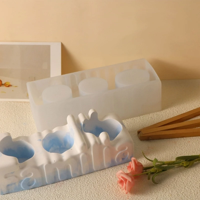 Stampo Per Vasi Da Fiori Per Stampo Per Colata Resina Cemento E Cemento Per Strumenti Artigianali Fai-Da-Te