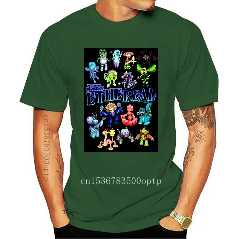 Nuovi Uomini T Shirt My Singing Monsters Etereal Monsters Divertente T-Shirt Novità Tshirt Donna