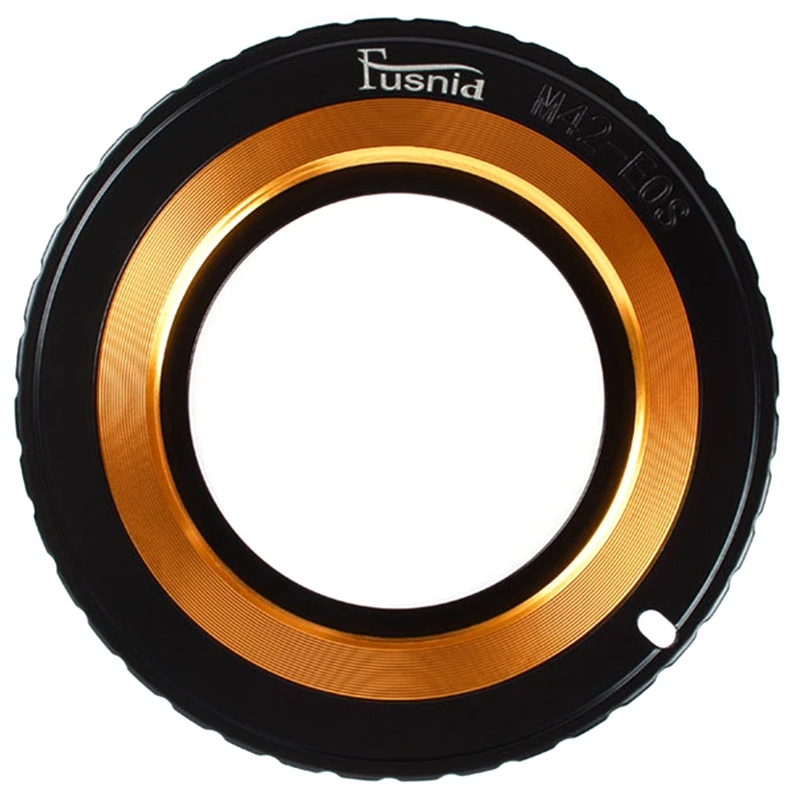 Anello Adattatore Fusind M42-Eos Per Obiettivo M42 Alla Fotocamera Eos 7D 60D 50D 40D 80D 1300D