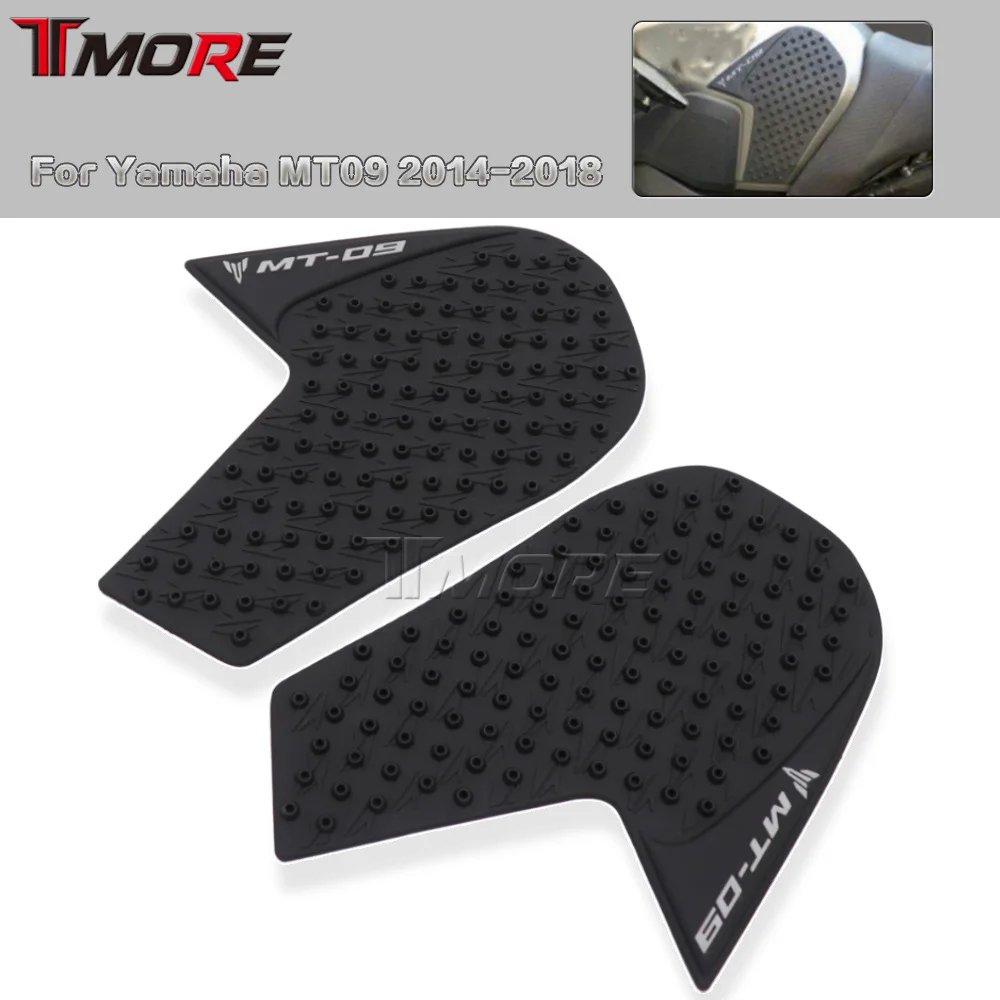 For Yamaha Mt-09 2014-2018 Motorcycle Tank Pad Gas Tank Traction Pads Fuel Tank Grips Side Stickers Knee Grips Protector Decal
