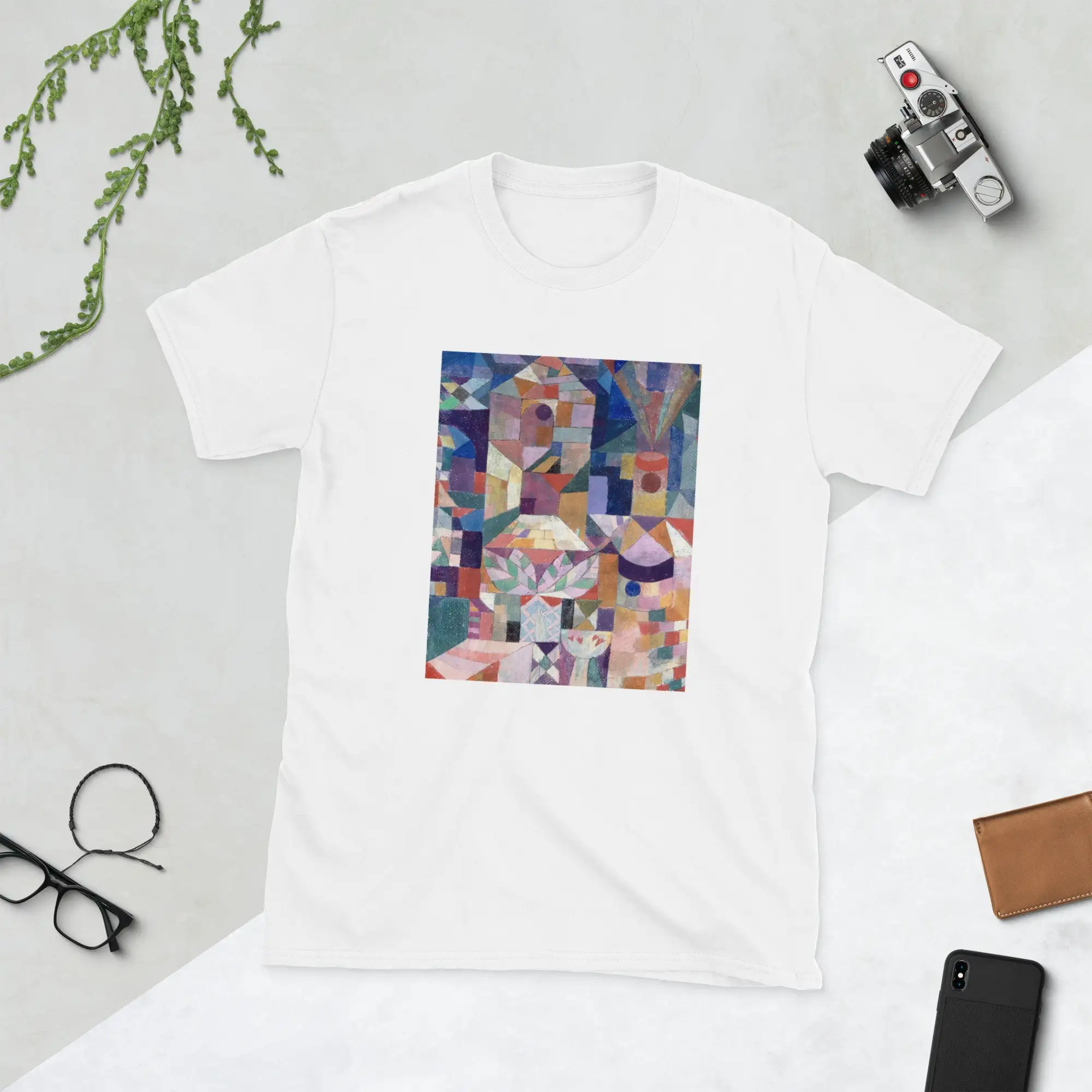 Paul Klee Burggarten 1919, T-Shirt Unisex