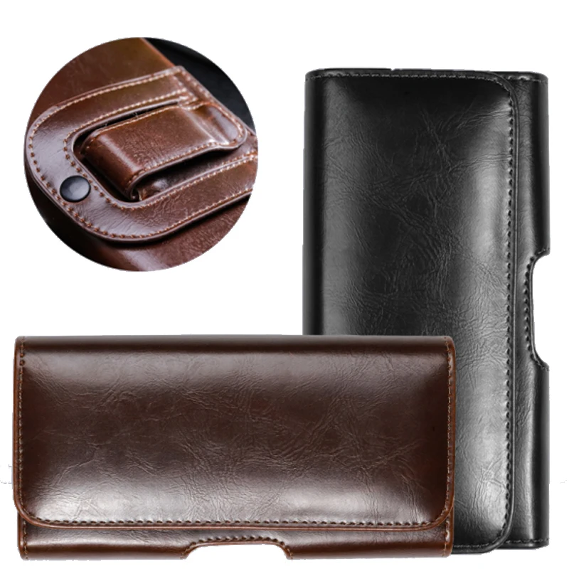For Nothing Phone 1 Fashion Case Pu Leather Holster Vintage Belt Clip Phone Pouch Cover Waist Camping Hiking Outdoor Bag